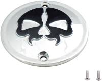 Drag Specialties - Drag Specialties Split Skull Points Cover - Chrome - 0940-1616 - Image 2