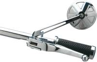 Drag Specialties - Drag Specialties Drag-Ness Round Series Mirror - with Stealth II Stem - 302156-BC4-LB16 - Image 1