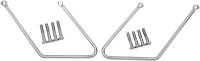 Drag Specialties - Drag Specialties Chrome Saddlebag Support Brackets - 77-0031A - Image 1