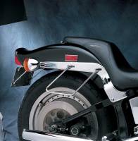 Drag Specialties - Drag Specialties Chrome Saddlebag Support Brackets - 77-0031A - Image 2
