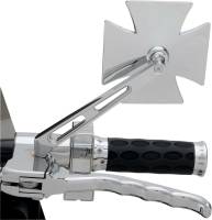 Drag Specialties - Drag Specialties Maltese Mirror - Air-Glide Stem - Chrome - 60-6009-BC - Image 3