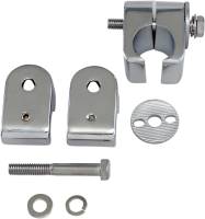 Drag Specialties - Drag Specialties Chrome Universal Mounts - 720218-SC2 - Image 1