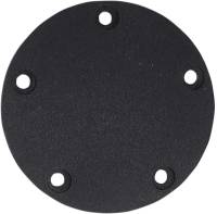 Drag Specialties - Drag Specialties Chrome Spherical Radius Points Cover - Wrinkle Black - 30-0170AWB - Image 1