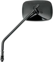Drag Specialties - Drag Specialties Die-Cast Replacement Mirror - Long Stem - 302110BLK - Image 2