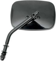 Drag Specialties - Drag Specialties Die-Cast Replacement Mirror - Standard Stem - 302108BLK - Image 2