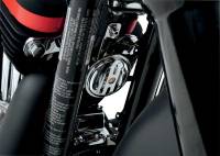 Drag Specialties - Drag Specialties Chrome Mini Horn - 2 1/2in Slotted - E11-6158 - Image 2