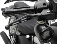 Drag Specialties - Drag Specialties Slotted Wide Blade Lever Set - Black - H07-0769B - Image 4