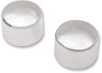 Drag Specialties - Drag Specialties Chrome Axle Caps - Front - 0214-0374 - Image 1