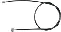 Drag Specialties - Drag Specialties Transmission-Drive 49in. Speedometer Cable for Mini Speedo and 12mm Speedo Heads - Black Vinyl - 4391000B - Image 1