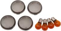 Drag Specialties - Drag Specialties Smoked Turn Signal Lens Kit - 12-0201 - Image 1