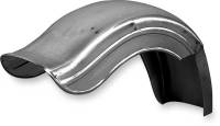 Drag Specialties - Drag Specialties Fat Bob-Style Rear Fender for Right-Hand Chain - DS-393497 - Image 2