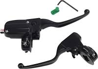 Drag Specialties - Drag Specialties Brake/Mechanical Clutch Control Kit - Matte Black - 0610-2146 - Image 1