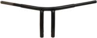 Drag Specialties - Drag Specialties 1-1/4in. Buffalo Radius T-Bar - 8in. - Gloss Black - 0601-4284 - Image 1