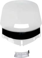 Slipstreamer - Slipstreamer Replacement Windshield - Clear - Standard with Vents - S-167V-C - Image 1
