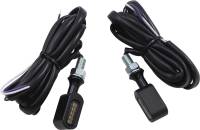 Drag Specialties - Drag Specialties Universal Front LED Marker Light - Matte Black - Smoke Lens - 2040-2777 - Image 1