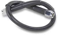 Drag Specialties - Drag Specialties Universal Black Vinyl-Coated Stainless Steel Brake Line - 12in. - 812-BLK - Image 1