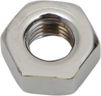 Drag Specialties - Drag Specialties Chrome Hex Nuts - 1/4in.- 28 - MPB165 - Image 1