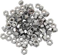 Drag Specialties - Drag Specialties Chrome Hex Nuts - 1/4in.- 28 - MPB165 - Image 2
