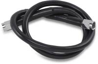 Drag Specialties - Drag Specialties Universal Black Vinyl-Coated Stainless Steel Brake Line - 24in. - 824-BLK - Image 1