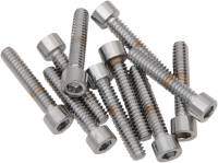 Drag Specialties - Drag Specialties #10 Fine and Coarse-Thread Smooth Socket-Head Bolts - 10-24 x 1 1/4in. - MPB196S - Image 1