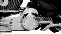 Joker Machine - Joker Machine Billet Derby Cover - Finned Chrome - 06-99FN - Image 2