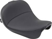 Drag Specialties - Drag Specialties Solo Seat with Backrest Option - Black - 0803-0555 - Image 1