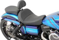 Drag Specialties - Drag Specialties Solo Seat with Backrest Option - Black - 0803-0555 - Image 6