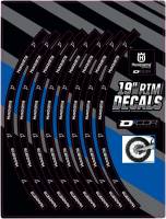 DCOR - DCOR Rim Decal - Husqvarna 19in. - Rear - 40-80-209 - Image 1