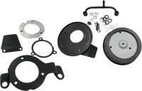 HardDrive - HardDrive M8 Hi Performance Air Cleaner Kit - Chrome - 120427 - Image 1