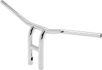 Biltwell Inc. - Biltwell Inc. 1in. Tyson XL Pullback 12in. Handlebar - Chrome - 6262-1053 - Image 2