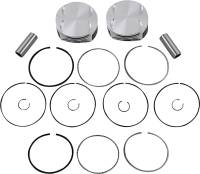 J.E. Pistons - J.E. Pistons M8 Piston Kit - 0.050in. Oversize to 4.125in., 11.0:1 Compression - 370251 - Image 1