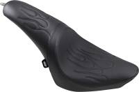 Drag Specialties - Drag Specialties Predator Seat - Flame Stitch - 0802-0468 - Image 1