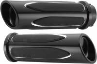 Arlen Ness - Arlen Ness Deep Cut Comfort Grips - Black - 07-053 - Image 1