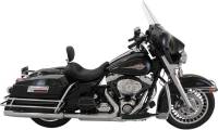 Mustang - Mustang LowDown Solo Seat with Driver Backrest with Black Pearl Centered Stud - 79912 - Image 2