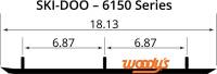Woodys - Woodys Extender Trail III Flat-Top Carbide Runners - ESD3-6150 - Image 2