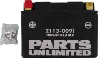 Parts Unlimited - Parts Unlimited AGM Factory Activated Maintenance-Free Battery - CTZ12S - Image 2