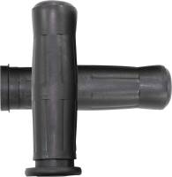 Avon Grips - Avon Grips Old School Grip - H-D with Throttle Slide - Black - OLD-69-BLK-FLY - Image 1