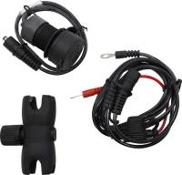 Gears - Gears Dual USB Port Charger with 1in. Ball Mount - Chrome - 100366-15 - Image 1