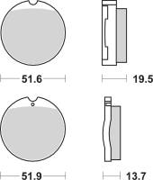 SBS - SBS HF Ceramic Brake Pads - 501HF - Image 2