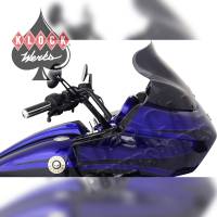 Klock Werks - Klock Werks 12in. Flare Windshield - Dark Smoke - KWW-01-0232 - Image 1
