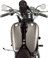 Drag Specialties - Drag Specialties 5.2 Gal Two-Piece Flat-Side Gas Tank w/ Dual Screw-In Caps - 2in. Extended - 11584-BX46 - Image 2