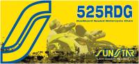 Sunstar - Sunstar 525RDG DualGuard Sealed Motorcycle Chain - 120 Links - SS525RDG-120 - Image 1