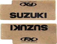 Factory Effex - Factory Effex Upper Fork Shield Graphic Kit - Suzuki - Black - 08-38404 - Image 2