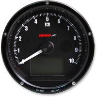 Koso North America - Koso North America TNT-01 Tachometer - Black/Black - BA035K00 - Image 1