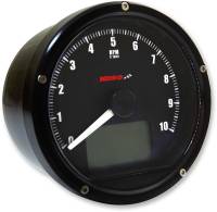 Koso North America - Koso North America TNT-01 Tachometer - Black/Black - BA035K00 - Image 2