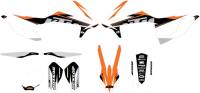 DCOR - DCOR COR 9 KTM Race Complete Graphics Kit - White - 20-30-206 - Image 1