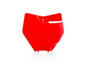 Acerbis - Acerbis Front Number Plate - Flo Orange - 2421124617 - Image 2