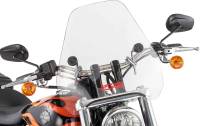 Slipstreamer - Slipstreamer S-06 Spitfire Sport Shield with 1in. Clamp - Clear - S-06-CHR-C - Image 1