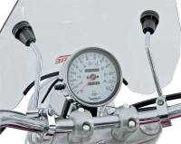 Slipstreamer - Slipstreamer S-06 Spitfire Sport Shield with 1in. Clamp - Clear - S-06-CHR-C - Image 3
