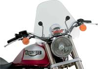 Slipstreamer - Slipstreamer S-06 Spitfire Sport Shield with 1in. Clamp - Clear - S-06-CHR-C - Image 4